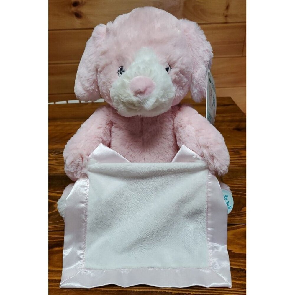 Peek-a-Boo Puppy Plush Furry Friends Nursery Movement and Audio 10" NWT